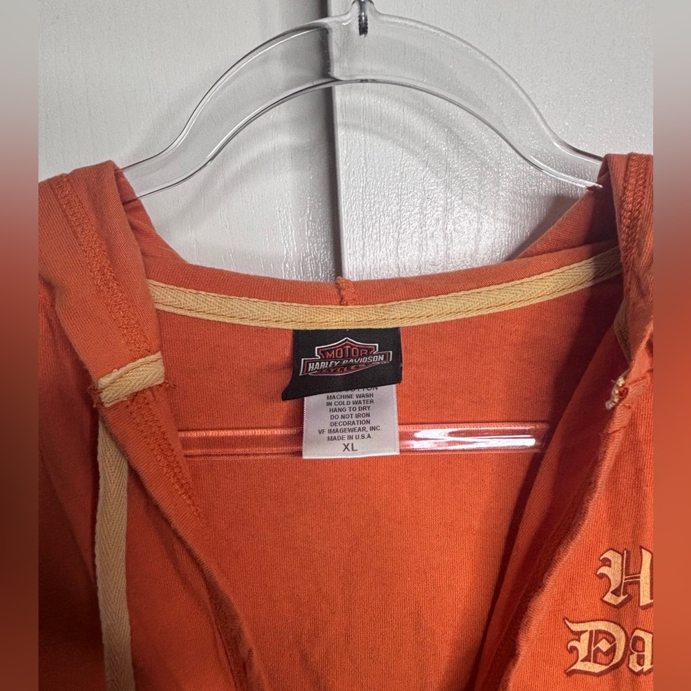 Harley-Davidson Lightweight Pullover Sweater Moto Logo Graphic XL - Picture 4 of 6